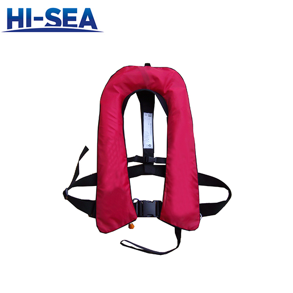 Yoke-type Double Air Chamber Inflatable Lifejacket